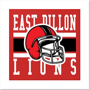 Fictional East Dillon Lions Football Posters and Art